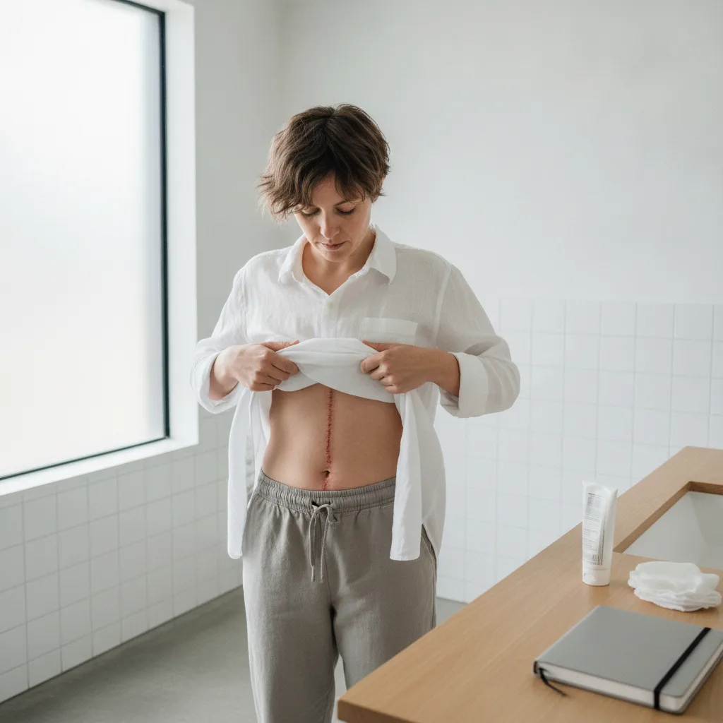 Cicatrice laparotomie évolution, soins et conseils 2026 - cicatrice laparotomie evolution