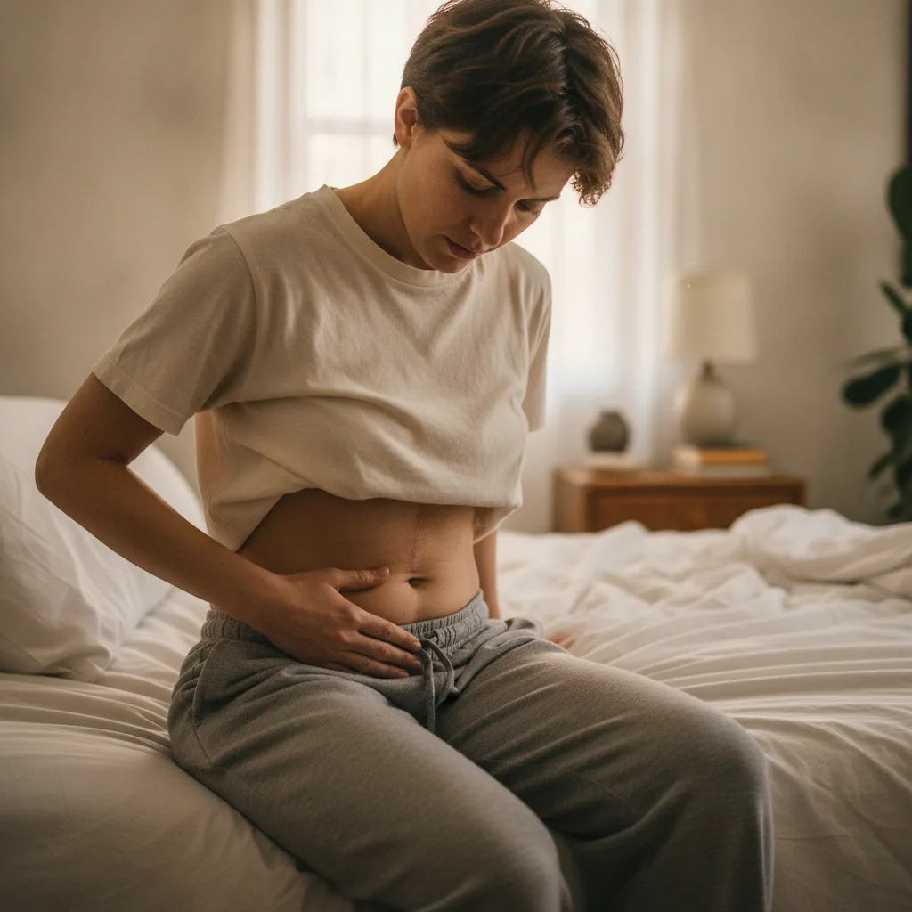 cicatrice laparotomie évolution