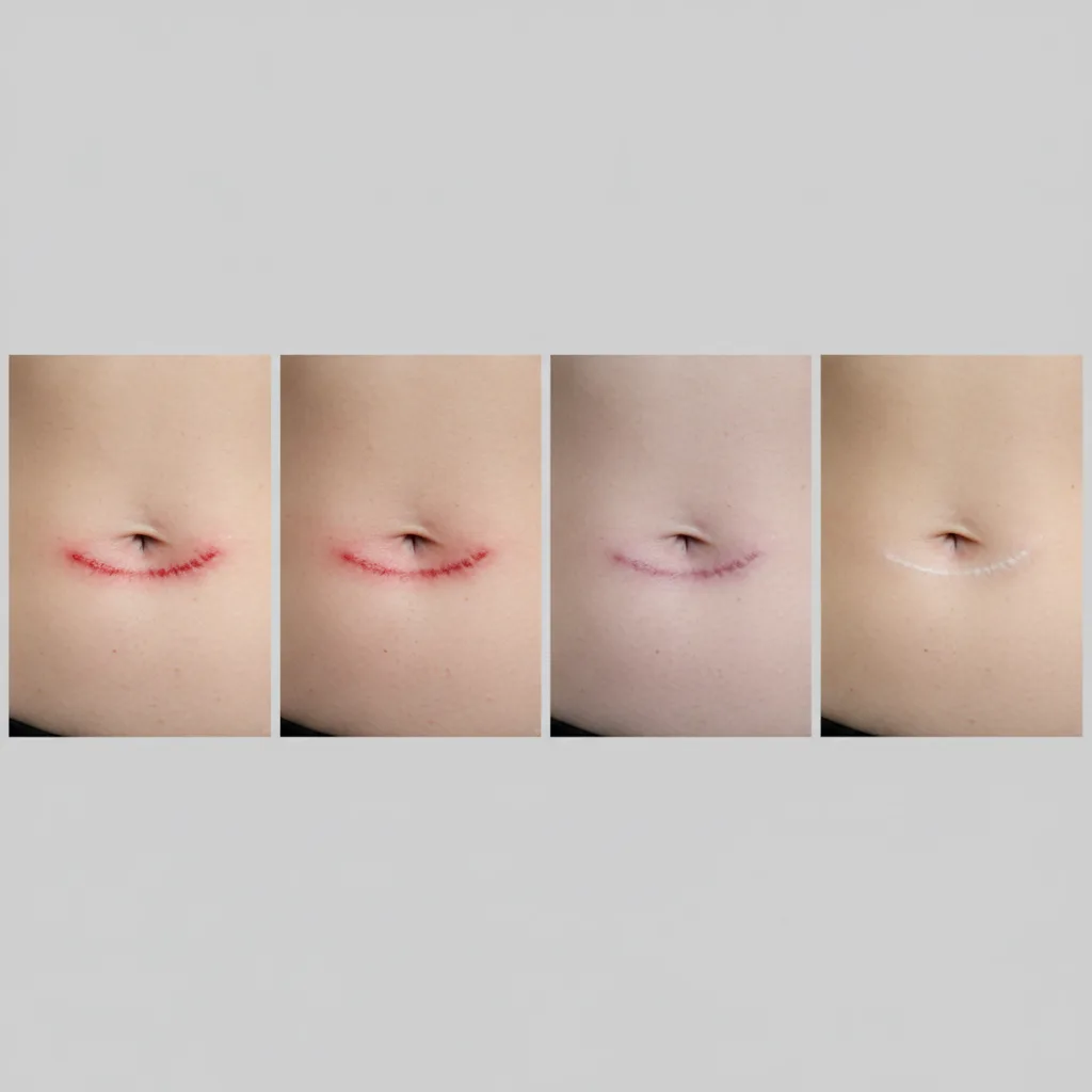 évolution cicatrice césarienne mois par mois