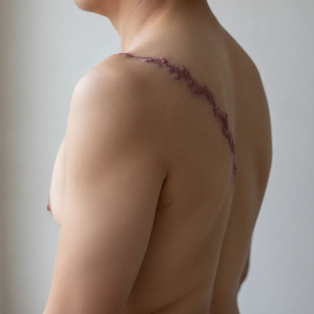 Cicatrice thorax épaule dos, pourquoi plus de risques - cicatrice thorax epaule dos